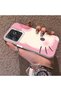 Realme C63 4G/C61 Compatible Hard Acrylic Back Silicone Edge Lens Protection Kitty Case - 3