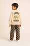 Boy's Perfect Matcha Checkered Patterned 2-Piece Set - 2