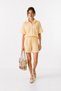 Fisto Embroidered Shirt Shorts Set Lby0064 Yellow - 2