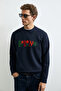 Fınn Men's Sweatshirt Navy Blue - 5