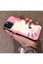 iPhone 15 Pro Compatible Hard Acrylic Back Silicone Edge Lens Protection Kitty Case - 4