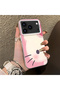 iPhone 17 Pro Compatible Hard Acrylic Back Silicone Edge Lens Protection Kitty Case - 2