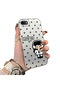 iPhone 7/8/Se 2020 2022 Compatible Hard Acrylic Back Silicone Edge Lens Protection Case