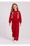 Ribbon Stone Detailed Girls' Set 32474 - 5