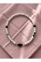 Bone Beads and Lava Stone Necklace - 2