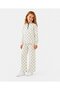 Polka Dot Lapel Collar Girls' Set 32459 - 4