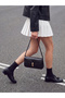Juliet Leather Black Women's Shoulder and Shoulder Bag - 6