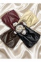 Leather Belted Casual Large Volume Women's Hand and Shoulder Bag - 2