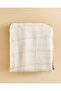 Women Beige Textured Scarf - 4