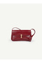 Juliet Leather Burgundy Women's Shoulder and Shoulder Bag - 3