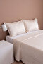 Serelina Colorful Embroidered Velvet Double Bedspread Set – 3 Pieces - 6