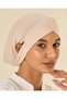 Women Beige Hijab Bandana With Ear Holes - 4
