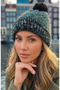 Northwood Heritage Unisex Thick Knit Winter Beanie with Pompom 2805