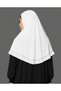 Ladies Ruffle Trim Hijab – Elegant Modest Headscarf for Women - 3
