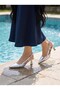 Closed Front, Open Back, Short Heel, Women's Simple Evening Dress Shoes