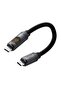 كابل USB من هاجيبيس بطول 250 مليمتر متوافق مع آيفون 15 وماك بوك برو وآيباد برو وسامسونج جالاكسي S23