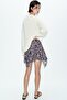 Allbucks Za *Ra Asymmetrical Patterned Short Skirt Abzra00144 - 5