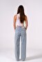 Clothing Wide Leg Jeans Trousers Ice Blue - 8