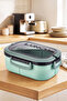 Bentora 6 Compartment Portable Food Container Lunch Box Diet Nutrition Box Storage Container Lunch Box - 2