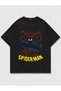 Spider Man Brand New Day Printed Unisex Oversize Cut 100% Cotton Crew Neck T-Shirt