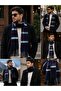 Men's Scarf, Winter Men's Scarf, Suit Scarf, Gift for Men - 5