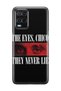 Oppo A54 Compatible the Eyes Chico Patterned Transparent Phone Case