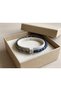 Eldevan Duo Men's Leather Bracelet – Navy Blue and Khaki Weave, Metal Detail - 3