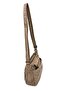 Viatox Vs 004 Adjustable Wide Strap Multi-Compartment Washed Leather Women's Cross Shoulder Bag Beige - 6