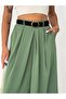 Mi̇rella Elegant Wide-Let Pants Khaki - 3