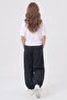 Girl's Parachute Fabric Loose-Fit Balloon Leg Pants - 4