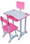 1St Modern Ergonomic Foldable Multifunctional Study Desk and Table 80X40X70Cm (Blue) - 2