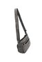 Viatox Vs 004 Adjustable Wide Strap Multi-Compartment Washed Leather Women's Cross Shoulder Bag Gray - 2