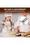Maxjoy Danish Dough Whisk Hook Stainless Steel Dutch Style Dough Maker Tool, Dough Whisk - 6