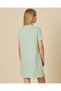 Women Mint Green Graphic Nightshirt - 3