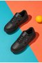Men's Black Daily Lace-Up Comfortable Sole Sports Shoes-324 - 3