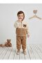 2-5 Years Original Lamb Bear Embroidered Zippered Cardigan Double Set - 2