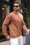 Mink Double Color Crew Neck Men's T-Shirt E7196 - 2
