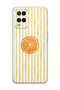 Oppo A54 Compatible Orange Slice Patterned Transparent Phone Case