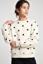 Girl's Polka Dot Sweatshirt