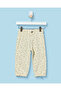 Infant Girls Off White All-Over Print Trousers - 5