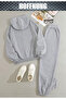 Unisex Casual Tracksuit Set Outdoor Full Zip - 2