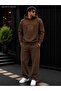 Men's Chicago 75 Printed Tracksuit Set / Hooded Sweatshirt with Kangaroo Pocket and Straight Leg Bottom