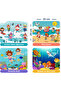 48 Pieces Montessori Educational Wooden Puzzles Set of 4 - Motor Skills Developmental Kids Puzzle (Set-1) - 3