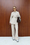Gabardine Belted Suit 12-8843 - 2
