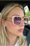 Levander Mirage New Season Popular Vintage Ultra Light Uv400 Filtered Beige Powder Women's Sunglasses - 4