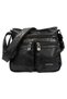 Viatox Vs 009 Faux Leather Multi-Pocket Women's Shoulder Bag Black - 2