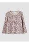 Quality Pieces from Çelebi Store Lace Collar Floral Girl's T-Shirt