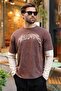 Bitter Coffee Printed Batik Pattern Men's T-Shirt E7194 - 2