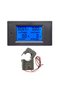 Peacefair Pzem-061 100A Ac Digital Multimeter - Current, Voltage, Power, and Energy Meter Set with Current Transformer