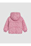 Esvab • Modern & Distinctive Heart Embroidered Hooded Girls' Puffer Coat - 3